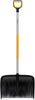 Pala da neve Fiskars SnowXpert con manico ergonomico, lama larga in plastica resistente e impugnatura antiscivolo. Ideale per rimuovere la neve in modo efficiente e confortevole. Design leggero e robusto per un utilizzo prolungato.