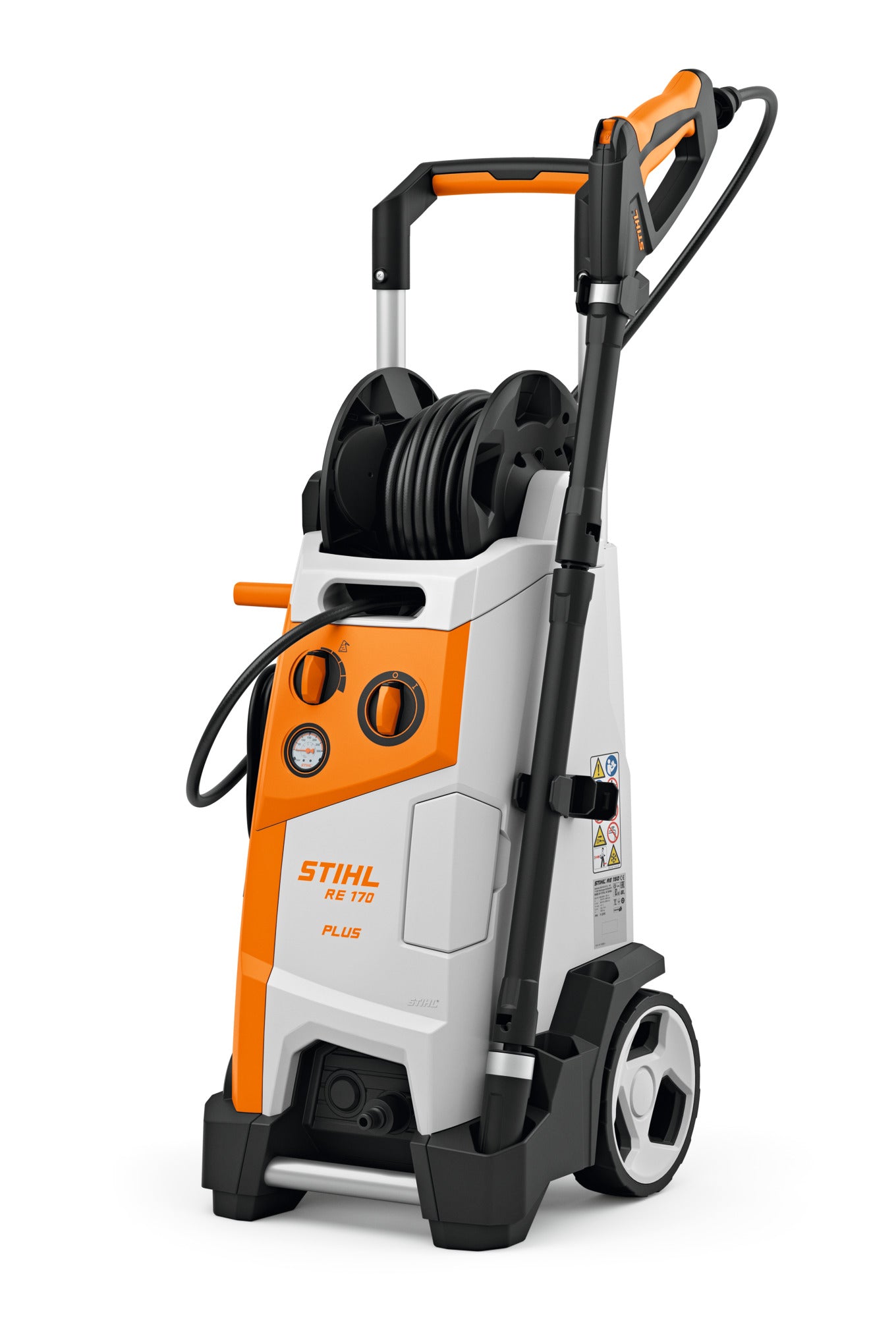 Vista frontale dell'idropulitrice Stihl RE 170 PLUS