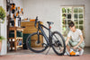 Visualizzazione dall'alto del display del compressore Stihl KOA 20