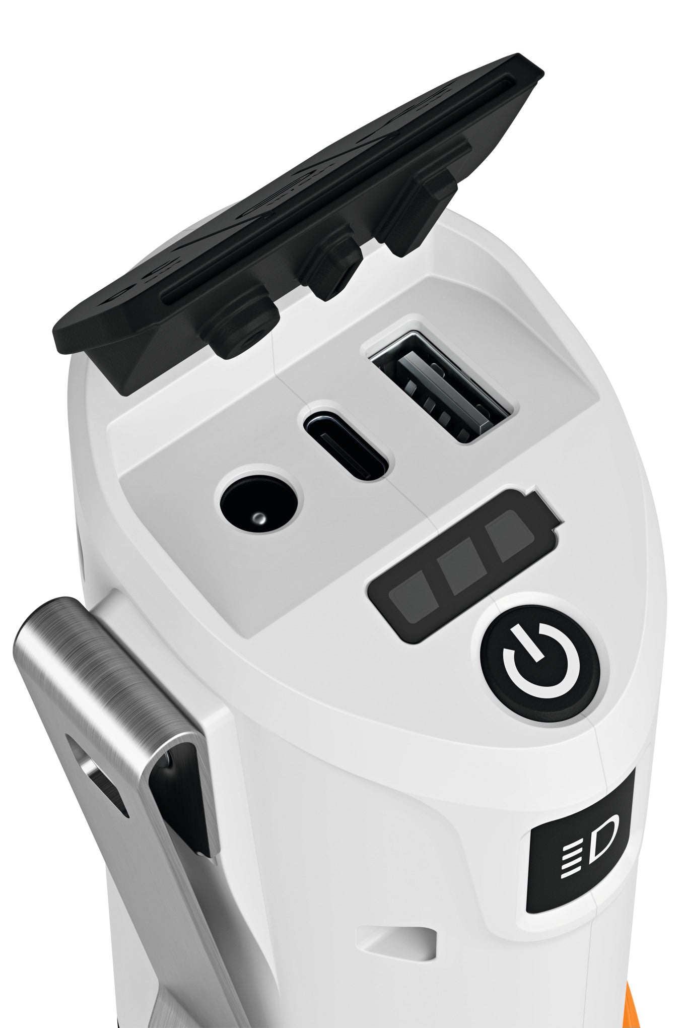 Dettagli del sistema di sicurezza della motosega a batteria STIHL PS 1