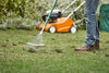 Vista del sistema di avviamento dell'arieggiatore RL 540 di Stihl