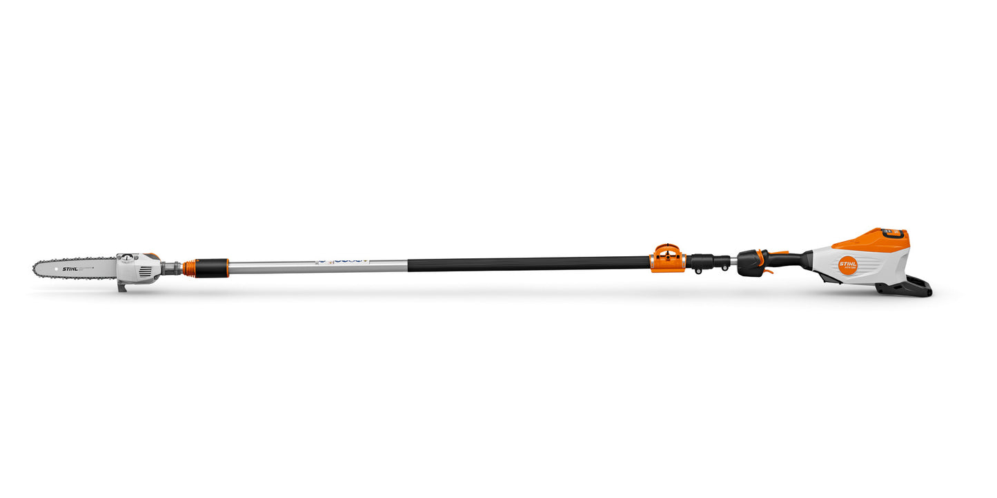Demostrazione dell'estensione massima dell'asta telescopica del STIHL HTA 135