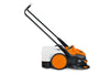 Dettaglio delle spazzole a disco della spazzatrice STIHL KGA 770