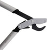 Forbice troncarami PowerGear X, modello LX98-L, con lame in acciaio temperato e manici ergonomici in alluminio leggero. Ideale per tagliare rami spessi con facilità grazie al meccanismo a ingranaggi. Strumento da giardinaggio professionale.