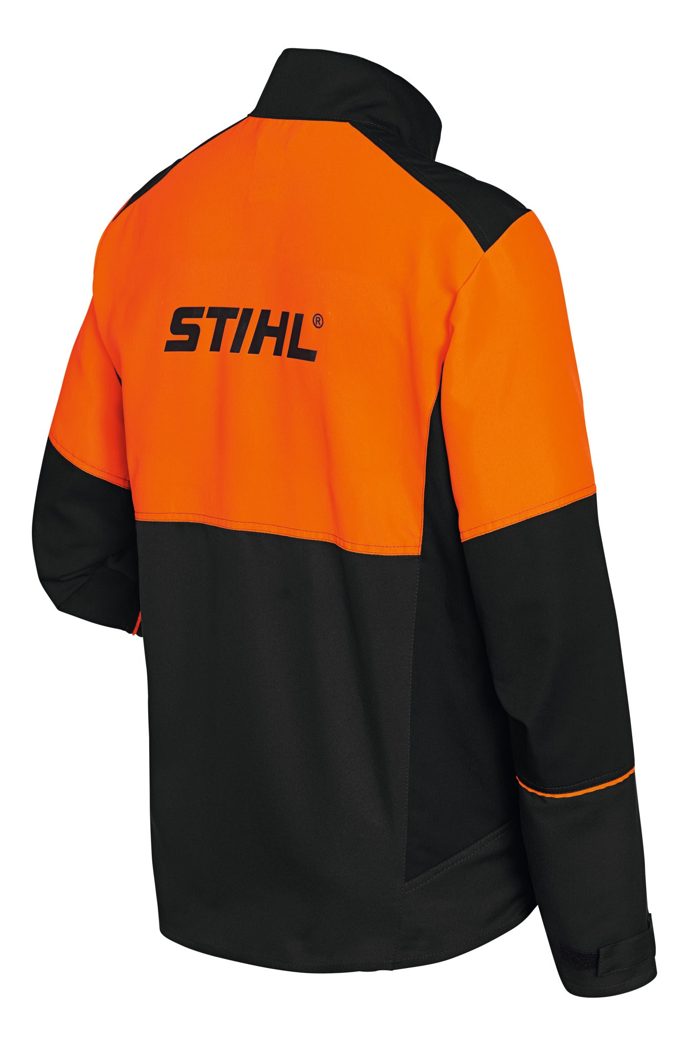 Prospettiva laterale della Giacca Function Universale STIHL con dettaglio dei colori