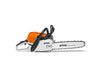Vista laterale della motosega STIHL MS 391