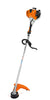Decespugliatore FS 260 R di Stihl: vista laterale dell'attrezzo con dettagli dell'impugnatura e motore