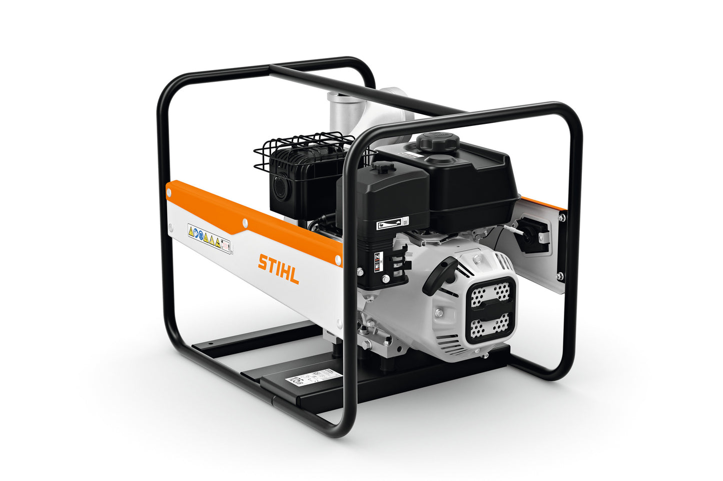 Vista angolata della pompa idrovora WP 900 Stihl