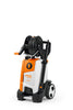 Vista ravvicinata dell'avvolgitubo della Stihl RE 130 Plus