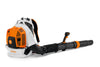 Vista frontale del soffiatore spalleggiato Stihl BR 800 CE