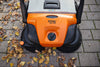 Visuale della struttura ergonomica della maniglia della Stihl KG 770