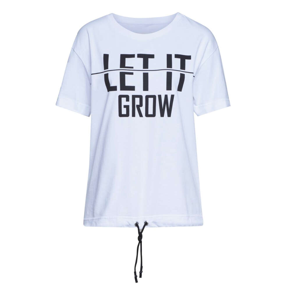 T-shirt SZ S Donna GROW bianco