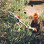 Batteria STIHL collegata al sistema SPA 130 durante l'operazione