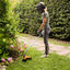 Vista laterale del decespugliatore STIHL FS 38 ideale per il giardinaggio