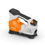 Dettaglio dei pulsanti del compressore Stihl KOA 20
