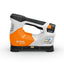Vista laterale del compressore a batteria Stihl KOA 20