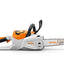 Vista laterale della motosega a batteria STIHL MSA 80 C-B