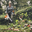 Dettaglio dell'impugnatura ergonomica del STIHL BGA 250