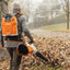 Soaring performance of the STIHL BGA 200 battery blower in use outdoors