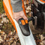 Close-up view of the control panel on the STIHL BGA 200 battery blower