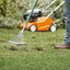 Vista del sistema di avviamento dell'arieggiatore RL 540 di Stihl