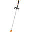 Vista frontale del decespugliatore a batteria STIHL FSA 60 R con asta e impugnatura