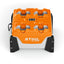 Dettaglio del LED di stato sul caricabatterie Stihl AL 301-4