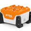 Caricabatterie multiplo Stihl AL 301-4 in configurazione impilata