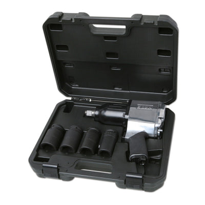 Assortimento di un avvitatore reversibile e quattro bussole Macchina serie lunga -  1928K4