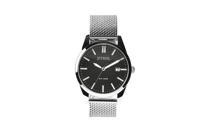 Orologio da polso Stihl Classico in Acciaio Inox con cassa di 40 mm e quadrante nero