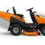 Immagine del trattorino STIHL RT 6112 ZL durante il lavoro