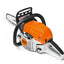 Dettaglio del motore e corpo centrale della motosega STIHL MS 251