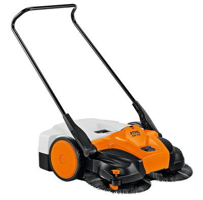 Immagine della spazzatrice STIHL KGA 770 vista laterale con manubrio regolabile