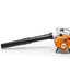 Dettaglio del motore 2-MIX del Soffiatore a scoppio STIHL BG 56 con indicazione dell'alimentazione a miscela.