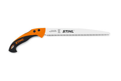 Dettaglio della lama dentata giapponese della sega Stihl PR 24