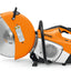 Troncatrice Stihl TS 440 durante l'uso