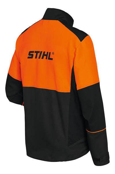 Prospettiva laterale della Giacca Function Universale STIHL con dettaglio dei colori