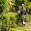 Particolare del sistema di protezione guida del tosasiepi Stihl HSA 94 R