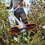 Vista laterale del decespugliatore STIHL FS 311 con tracolla