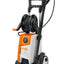 Dettaglio del motore e design compatto della STIHL RE 120 PLUS