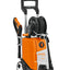 Vista laterale dell'idropulitrice Stihl RE 130 Plus in azione
