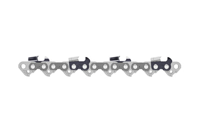 Primo piano della catena STIHL 3/8" Rapid Hexa mostrata su sfondo bianco