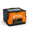 Batteria Stihl AK 10 con quattro LED indicatori di carica