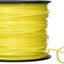 Bobina di filo per decespugliatore giallo, ideale per tagliaerba e attrezzi da giardinaggio. Filo di alta qualità, resistente e durevole, perfetto per tagliare erba e cespugli. Accessorio indispensabile per la manutenzione del giardino.