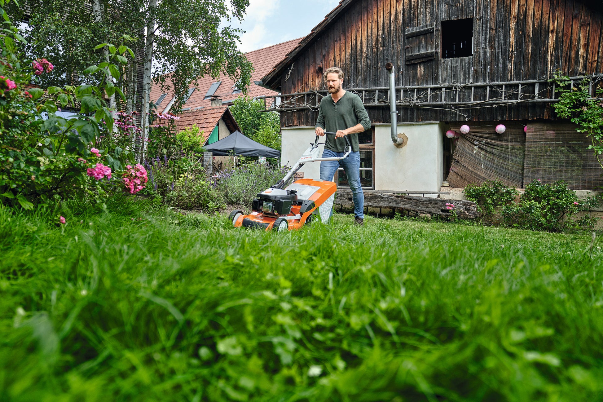Cesto raccoglierba del tosaerba STIHL RM 655 V