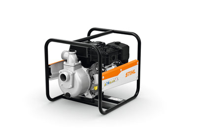 Vista frontale della pompa idrovora WP 300 di Stihl