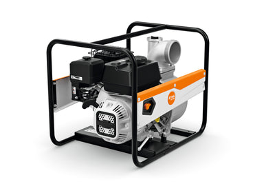 Vista frontale della pompa idrovora WP 900 Stihl