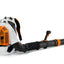 Vista frontale del soffiatore spalleggiato Stihl BR 800 CE