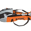 Interno della Borsa STIHL per attrezzature a batteria e Kombi, spazi per dispositivi