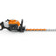 Vista laterale del tagliasiepi a scoppio STIHL HS 82 R